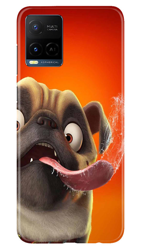 Dog Mobile Back Case for Vivo Y21T (Design - 303)