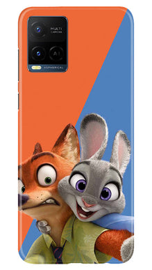 Cartoon Mobile Back Case for Vivo Y21T (Design - 306)