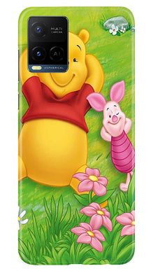 Winnie The Pooh Mobile Back Case for Vivo Y21A (Design - 308)