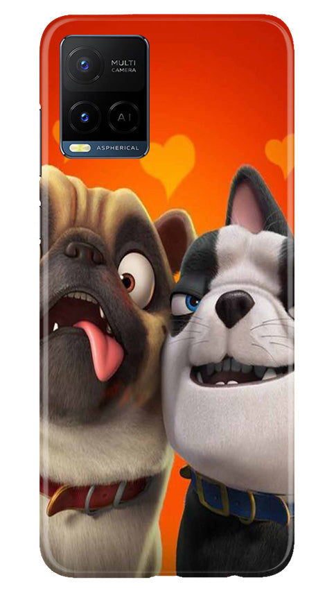 Dog Puppy Mobile Back Case for Vivo Y21e (Design - 310)