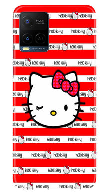 Hello Kitty Mobile Back Case for Vivo Y21A (Design - 323)