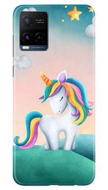 Unicorn Mobile Back Case for Vivo Y21A (Design - 325)