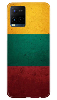 Color Pattern Mobile Back Case for Vivo Y21e (Design - 333)
