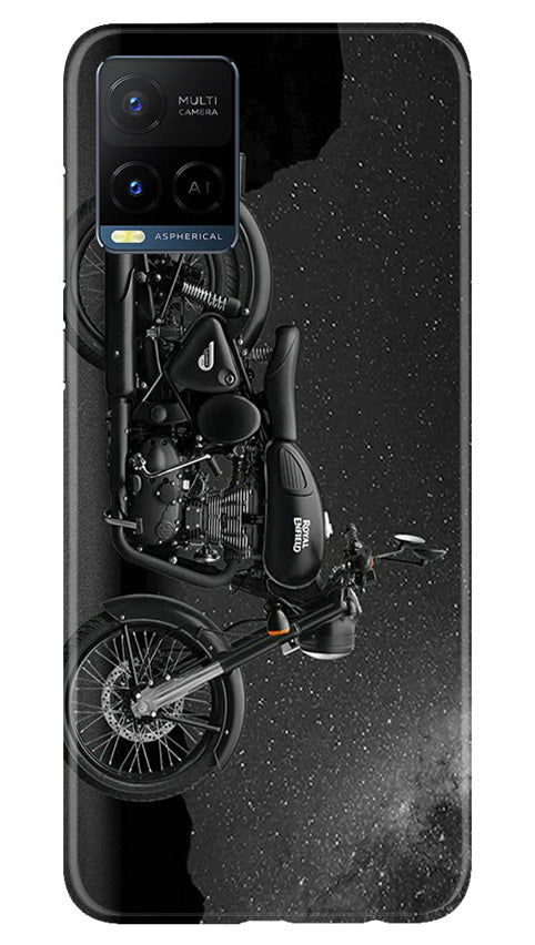 Royal Enfield Mobile Back Case for Vivo Y21T (Design - 340)