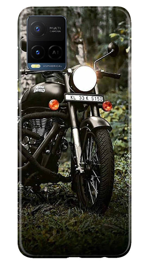 Royal Enfield Mobile Back Case for Vivo Y21T (Design - 343)