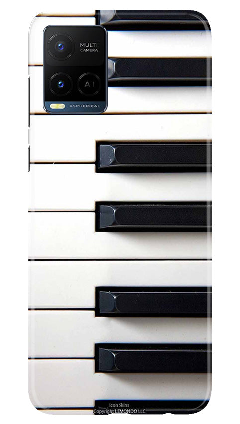 Piano Mobile Back Case for Vivo Y21e (Design - 345)