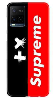 Supreme Mobile Back Case for Vivo Y21T (Design - 347)