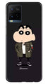 Shin Chan Mobile Back Case for Vivo Y21T (Design - 349)