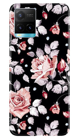 Pink rose Case for Vivo Y33s