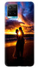 Couple Sea shore Case for Vivo Y33s