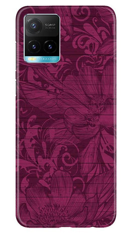 Purple Backround Case for Vivo Y33s