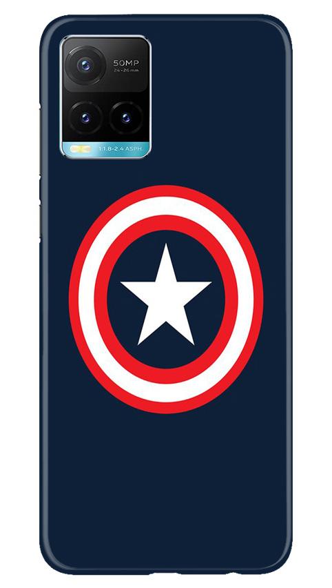 Captain America Case for Vivo Y33s