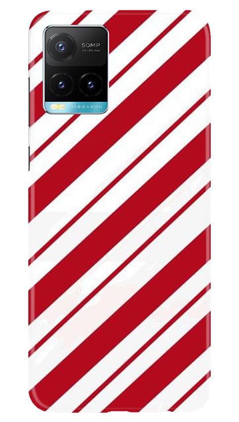 Red White Case for Vivo Y33s