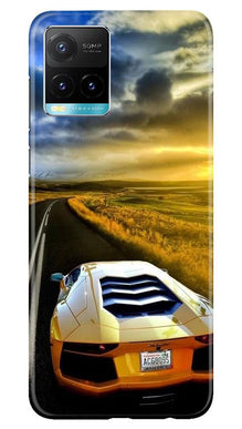 Car lovers Mobile Back Case for Vivo Y33s (Design - 46)