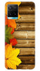 Wooden look3 Case for Vivo Y33s