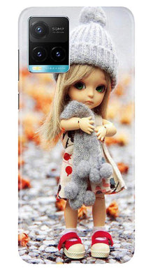 Cute Doll Mobile Back Case for Vivo Y33s (Design - 93)