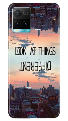 Look at things different Mobile Back Case for Vivo Y33s (Design - 99)