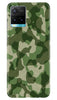 Army Camouflage Case for Vivo Y33s  (Design - 106)