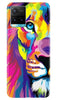 Colorful Lion Case for Vivo Y33s  (Design - 110)