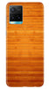 Wooden Look Case for Vivo Y33s  (Design - 111)