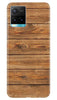 Wooden Look Case for Vivo Y33s  (Design - 113)