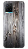Wooden Look Case for Vivo Y33s  (Design - 114)