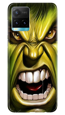 Hulk Superhero Mobile Back Case for Vivo Y33s  (Design - 121)