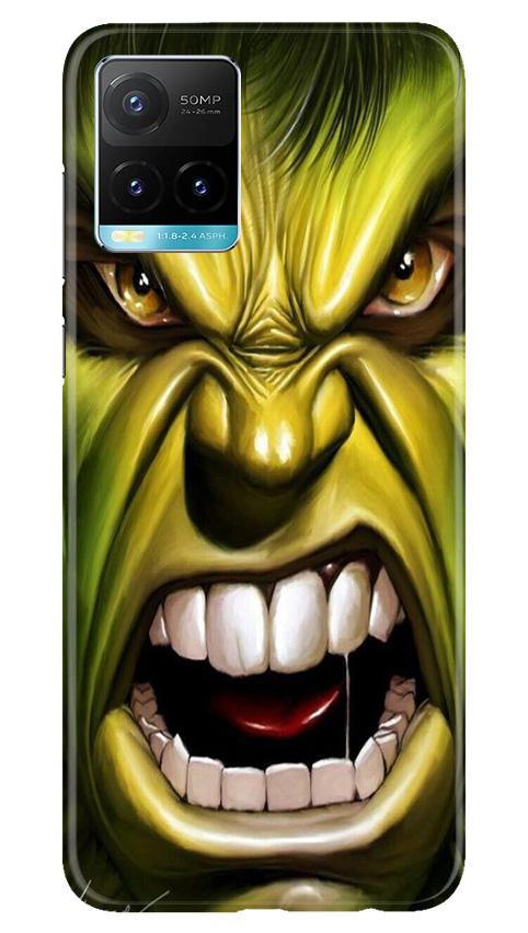 Hulk Superhero Case for Vivo Y33s(Design - 121)