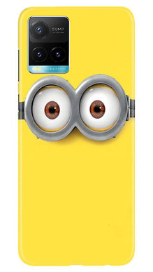 Minions Mobile Back Case for Vivo Y33s  (Design - 128)