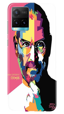Steve Jobs Mobile Back Case for Vivo Y33s  (Design - 132)