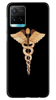 Doctor Logo Mobile Back Case for Vivo Y33s  (Design - 134)