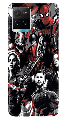 Avengers Mobile Back Case for Vivo Y33s (Design - 190)