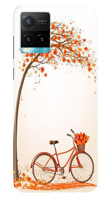 Bicycle Mobile Back Case for Vivo Y33s (Design - 192)