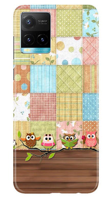 Owls Mobile Back Case for Vivo Y33s (Design - 202)