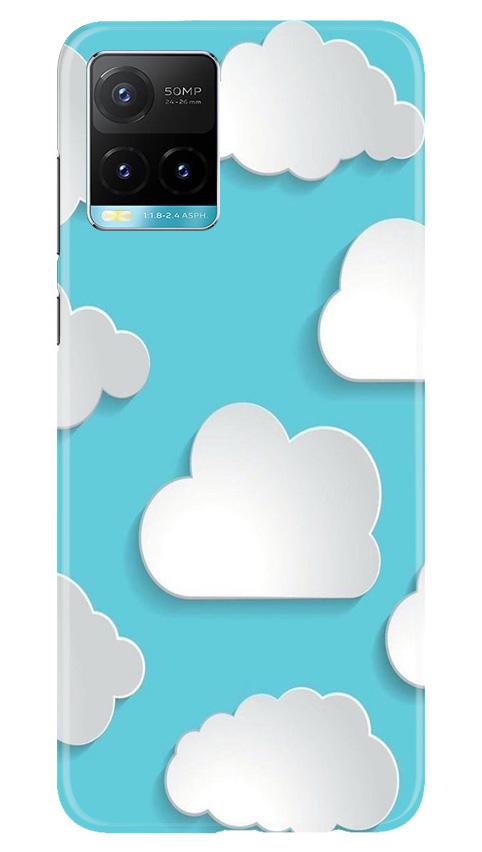 Clouds Case for Vivo Y33s (Design No. 210)