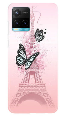 Eiffel Tower Mobile Back Case for Vivo Y33s (Design - 211)
