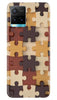 Puzzle Pattern Case for Vivo Y33s (Design No. 217)
