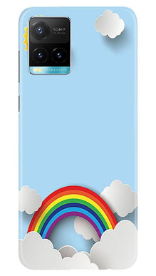 Rainbow Mobile Back Case for Vivo Y33s (Design - 225)