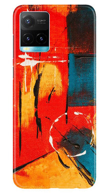 Modern Art Mobile Back Case for Vivo Y33s (Design - 239)
