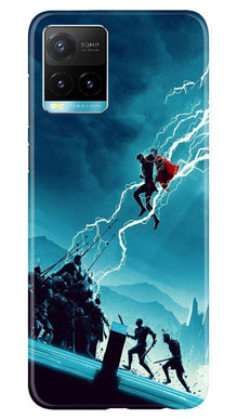 Thor Avengers Mobile Back Case for Vivo Y33s (Design - 243)