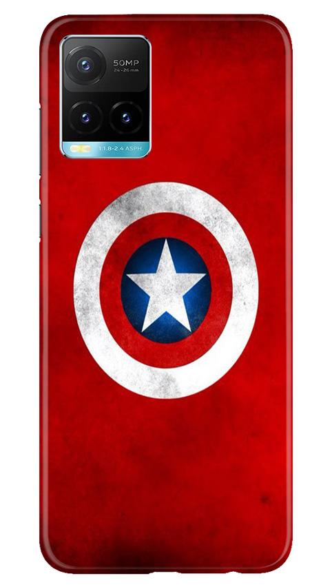 Captain America Case for Vivo Y33s (Design No. 249)