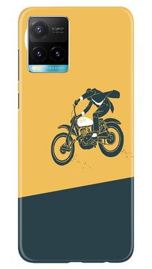 Bike Lovers Mobile Back Case for Vivo Y33s (Design - 256)
