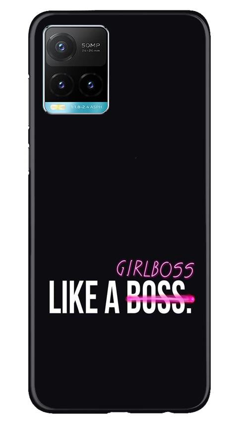 Like a Girl Boss Case for Vivo Y33s (Design No. 265)