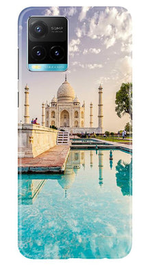 Taj Mahal Mobile Back Case for Vivo Y33s (Design - 297)