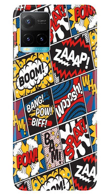 Boom Mobile Back Case for Vivo Y33s (Design - 302)