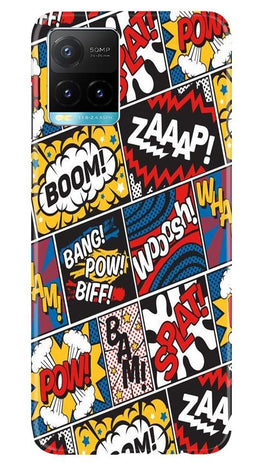 Boom Mobile Back Case for Vivo Y33s (Design - 302)