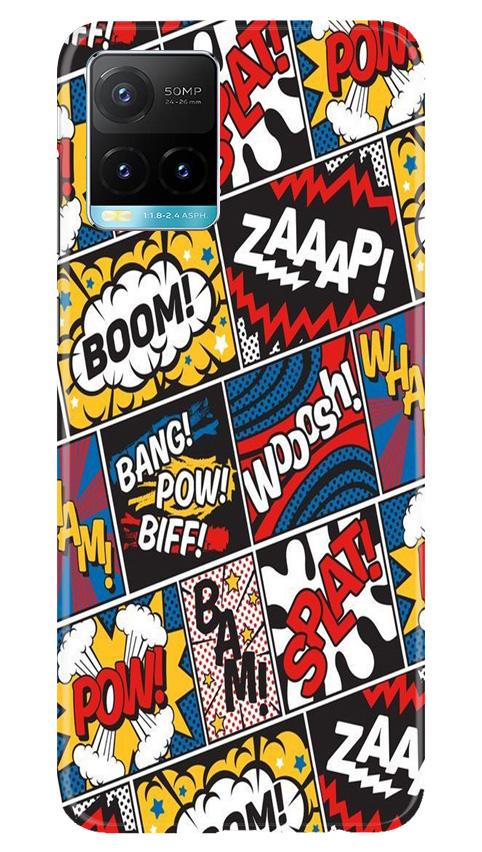 Boom Mobile Back Case for Vivo Y33s (Design - 302)