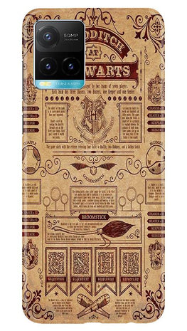 Hogwarts Mobile Back Case for Vivo Y33s (Design - 304)