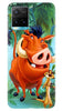 Timon and Pumbaa Mobile Back Case for Vivo Y33s (Design - 305)