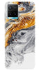Marble Texture Mobile Back Case for Vivo Y33s (Design - 310)